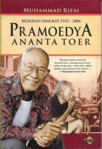 Image of Bigrafi singkat 1925-2006 Pramoedya ananta toer